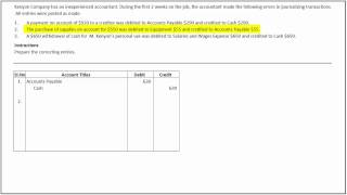 How to Prepare Correcting Entries with Wiley [upl. by Enybor934]