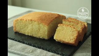 Eggless Butter Cake  Pound Cake Recipe [upl. by Aamsa]