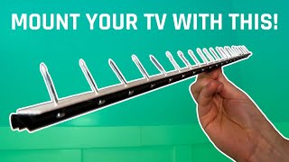 The Absolute EASIEST Way to Safely Mount a TV to Drywall [upl. by Rehpotsirh]