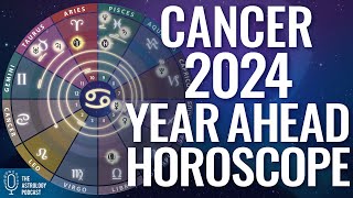 Cancer 2024 Horoscope ♋ Year Ahead Astrology [upl. by Sucramrej482]