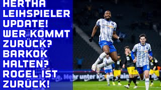 HERTHA BSC LEISHPIELER UPDATE Barkok halten Agu Rogel zurück auf dem Trainingsplatz [upl. by Nitaf434]