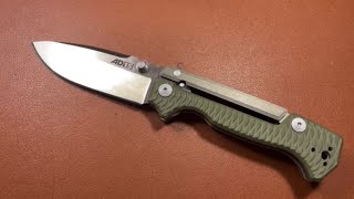 Cold SteelAndrew Demko AD15 Scorpion Lock Folding Knife  High End Knife Series [upl. by Tasia]