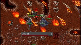 6 level vs Hellspawn tibia 2024 [upl. by Cira68]