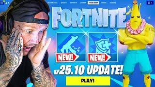 TIMTHETATMAN REACTS TO NEW FORTNITE UPDATE TODAY  STREAM VOD [upl. by Nehtanoj]