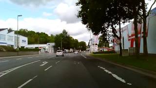 Iserlohn Fahrt durch die Baarstraße 15092013 [upl. by Ylirama]