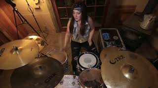 Mamas Broken Heart  Miranda Lambert  Drum Cover by Kari G Child [upl. by Akimal]