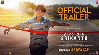 SRIKANTH Official Trailer RAJKUMMAR RAO  JYOTHIKA ALAYA [upl. by Lenni]