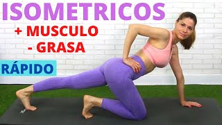 Los Mejores EJERCICIOS ISOMETRICOS faciles TODO EL CUERPO 💜 ISOMÉTRICOS gluteos Espalda Piernas [upl. by Aubry]