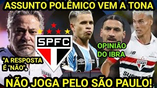 BASTIDORES SPFC JÚLIO CASARES FURIOSO COM JOGADOR  ÁRBITRO DE CRICIÚMA X SÃO PAULO NO BRASILEIRÃO [upl. by Nedlog]