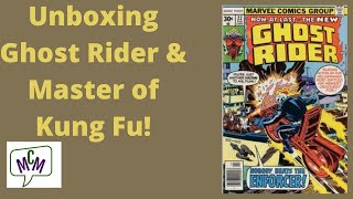 Unboxing CGC Graded Ghost Rider and Master of Kung Fu Comic Books ep 696 [upl. by Deyas]