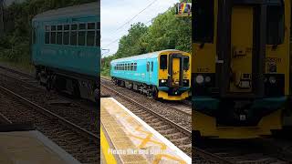 September 2024  Network Rail Class 153 movement seen passing Taplow Short Trains Class153 [upl. by Sible]