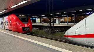 Eisenbahnverkehr in Saarbrücken Hauptbahnhof am 12092024 [upl. by Emmeram582]