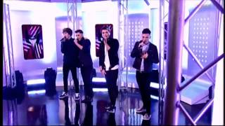 Union J  Loving You Is Easy in This Morning 020114 [upl. by Elfstan]