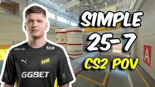 s1mple 257 vs FACEIT Ranked Nuke Oct 11 2024  CS2 POV [upl. by Lud]