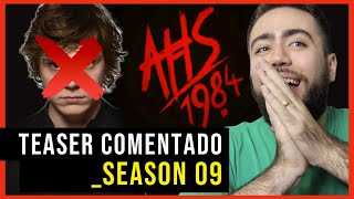 AHS 1984 SLASHER ALIENS SEM EVAN PETERS Teaser Comentado  American Horror Story togavoadora [upl. by Lagas203]