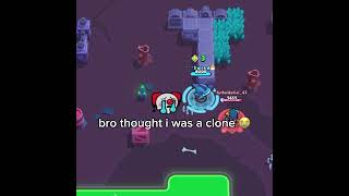 bro thought i was a clone brawlstars supercell [upl. by Alethea198]