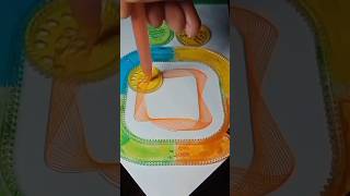 Cubic Shaped Spirograph spirograph shortvideo [upl. by Namreh212]