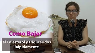 Como Bajar el Colesterol y Triglicéridos Rápidamente con estos Remedios Naturales [upl. by Kcirddes710]