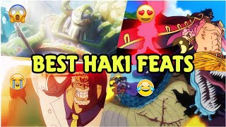 7 Best Haki Feats In One Piece 🔥 Weeber [upl. by Eremaj]