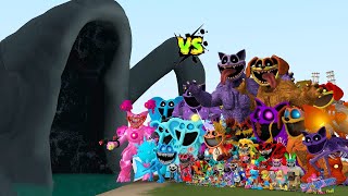 SEA EATER VS ALL POPPY PLAYTIME SMILING CRITTERS MONSTER In Garrys Mod [upl. by Aicilyhp]