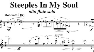 Steeples In My Soul alto flute solo by David Bennett Thomas [upl. by Nhguav]