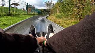 Sommerrodelbahn Winterberg Erlebnisberg Kappe klassische Rodelbahn in Winterberg onridePOV [upl. by Inger]