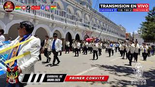 PRIMER CONVITE  CARNAVAL DE ORURO BOLIVIA 2025 [upl. by Rexfourd543]