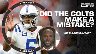 Jason McCourty BELIEVES it was a MISTAKE for the Colts to bench Anthony Richardson 😮  First Take [upl. by Eiznik]