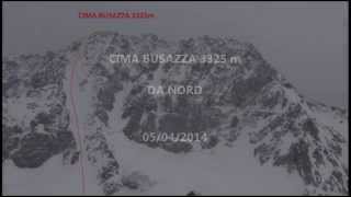 Cima Busazza Parete Nord [upl. by Ardnazil212]