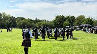 Manorcunningham Pipe Band  2024 Leinster Championships  MSR [upl. by Llennoc]