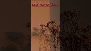 username ideas part 1 aestheticvideo aesethic fypシ゚viral aesthetic [upl. by Anilecram622]