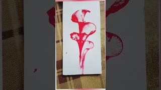 Thread Painting shortvideo art [upl. by Nacul]