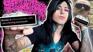 Ronnie Radke Twitter Meltdown Situation is Pathetic [upl. by Ahsimek784]