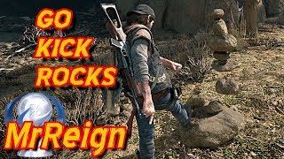 Days Gone  Go Kick Rocks  Easy Method Trophy Guide  Kick Over 12 Anarchist Cairns [upl. by Aryahay]