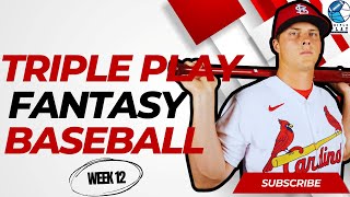 Fantasy Baseball Waiver Wire Pickups Week 12 Sleepers  Fantasy Baseball Advice [upl. by Hsak]