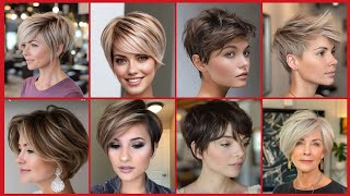 How to Creat and Style An Short Hairstyles For Women [upl. by Ciredec]