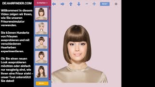 Frisuren Ausprobieren  Frisuren Testen [upl. by Nwahsad]