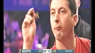 Darts World Championship 2002 Round 1 van der Voort vs Suljovic [upl. by Naylor649]