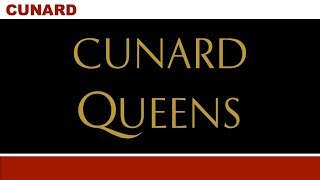 CUNARD QUEENS Most Famous 2004  Present [upl. by Audris]