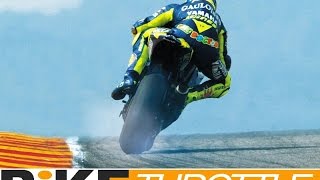 Greatest MotoGP Slides In History Valentino Rossi CRAZY Drifts DriveTribe [upl. by Manella]