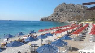 Kolymbia Beach Rodi  Grecia  La spiaggia [upl. by Minna158]