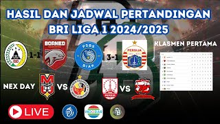 Hasil pertandingan BRI Liga 1  terbari hari ini [upl. by Dearden488]