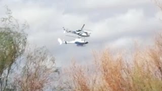 Así fue el choque de helicópteros en Argentina [upl. by Nahsar]