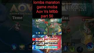 Lomba maraton game moba part 50 [upl. by Annawad]