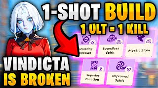 NEW VINDICTA ONESHOT BUILD IS TAKING OVER THIS IS WHY  DEADLOCK VINDICTA BUILD GUIDE GAMEPLAY [upl. by Esilahc]