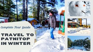 Best Time to Visit Patnitop For Snowfall  Patnitop Hill Station  Patnitop Tour Guide [upl. by Serafina]