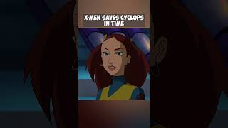 Xmen Saves Cyclops In Time 🥶 xmen [upl. by Llenrac]