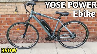 Yose Power 350w Electric Bike Build Using Yose Power Ebike Conversion kit [upl. by Llehcam]