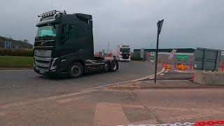 trucks of rosslare Harbour 16 March 2024 [upl. by Reyaht]