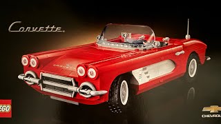 Lego Time Lapse Chevrolet Corvette 4K [upl. by Corneille]